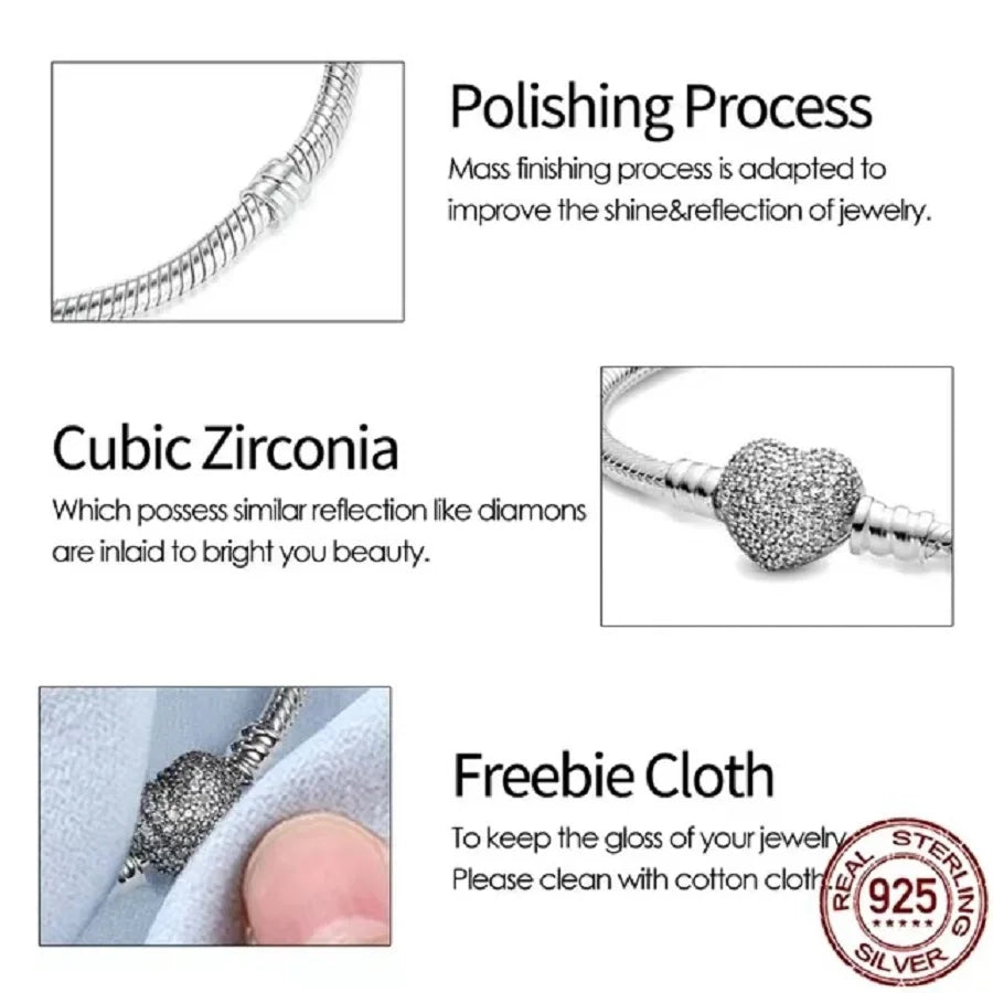 Pulsera de hueso de serpiente de Spider Man de plata de ley 100% S925, adecuada para pulsera Pandora, regalo de joyería de moda para mujer bi