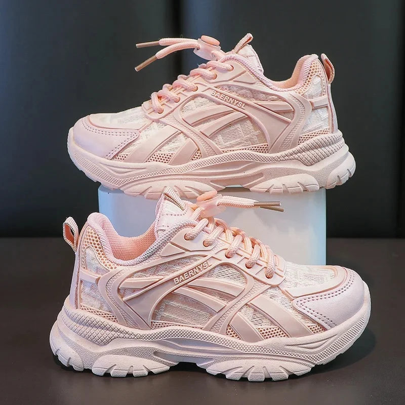 2022 nuevos zapatos versátiles para niños, zapatos deportivos transpirables para niños y niñas, zapatos de abuelo para mujeres de primavera y otoño, zapatos para estudiantes Sh