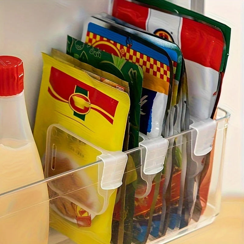 Tablero de partición de almacenamiento para refrigerador doméstico, divisor de refrigerador ajustable, separadores de almacenamiento, organizador de estante para latas de botellas de cocina