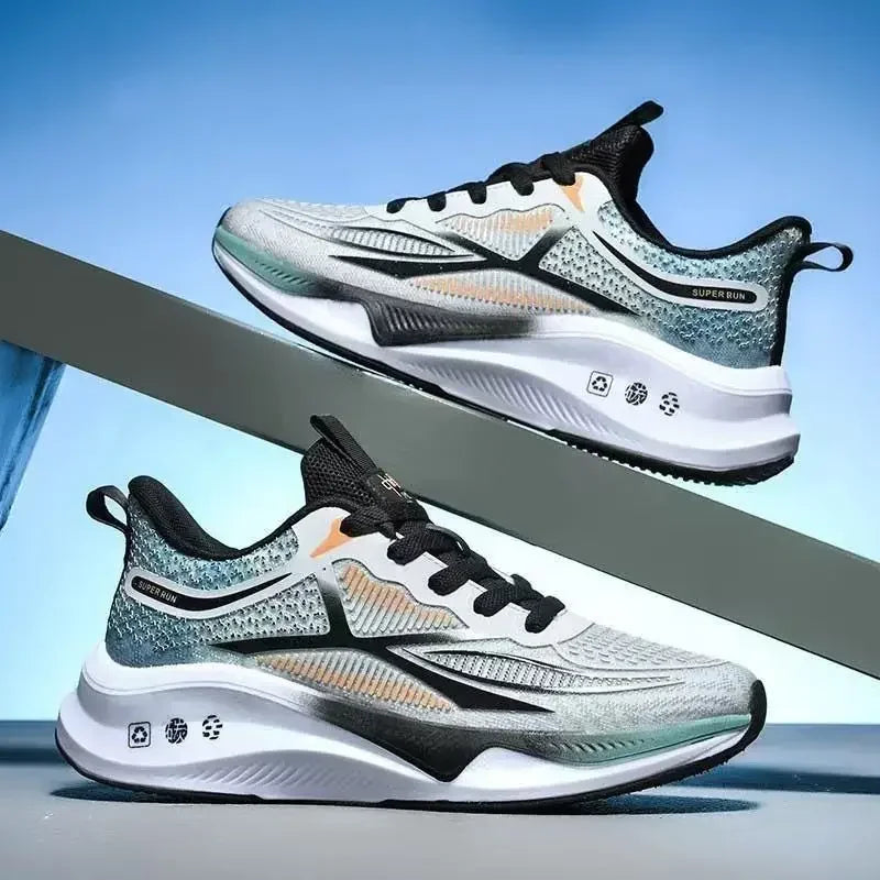 Nuevos zapatos para correr, Tenis masculinos de verano, nuevo prueba de Fitness, estudiantes de secundaria, zapatillas con amortiguación de rebote, zapatos para hombre