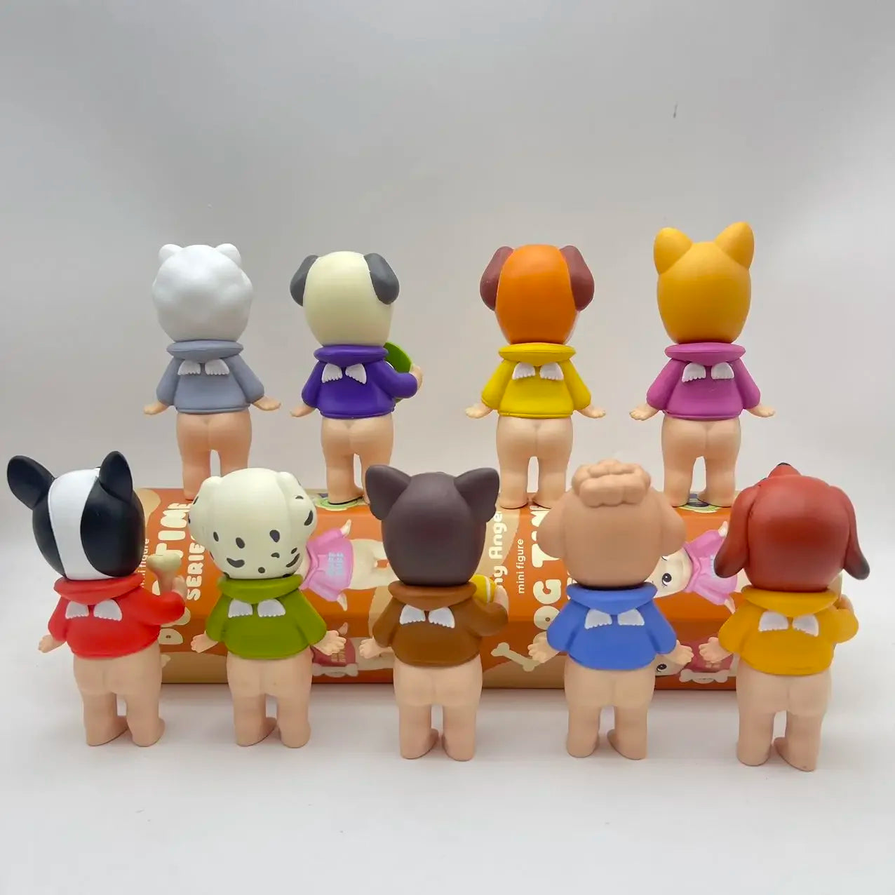 Nueva caja ciega de la serie temporal de Sonny Angel Dog de alta calidad, figuras de Anime de escritorio para aniversario, adornos, muñecos de juguete, regalos de cumpleaños