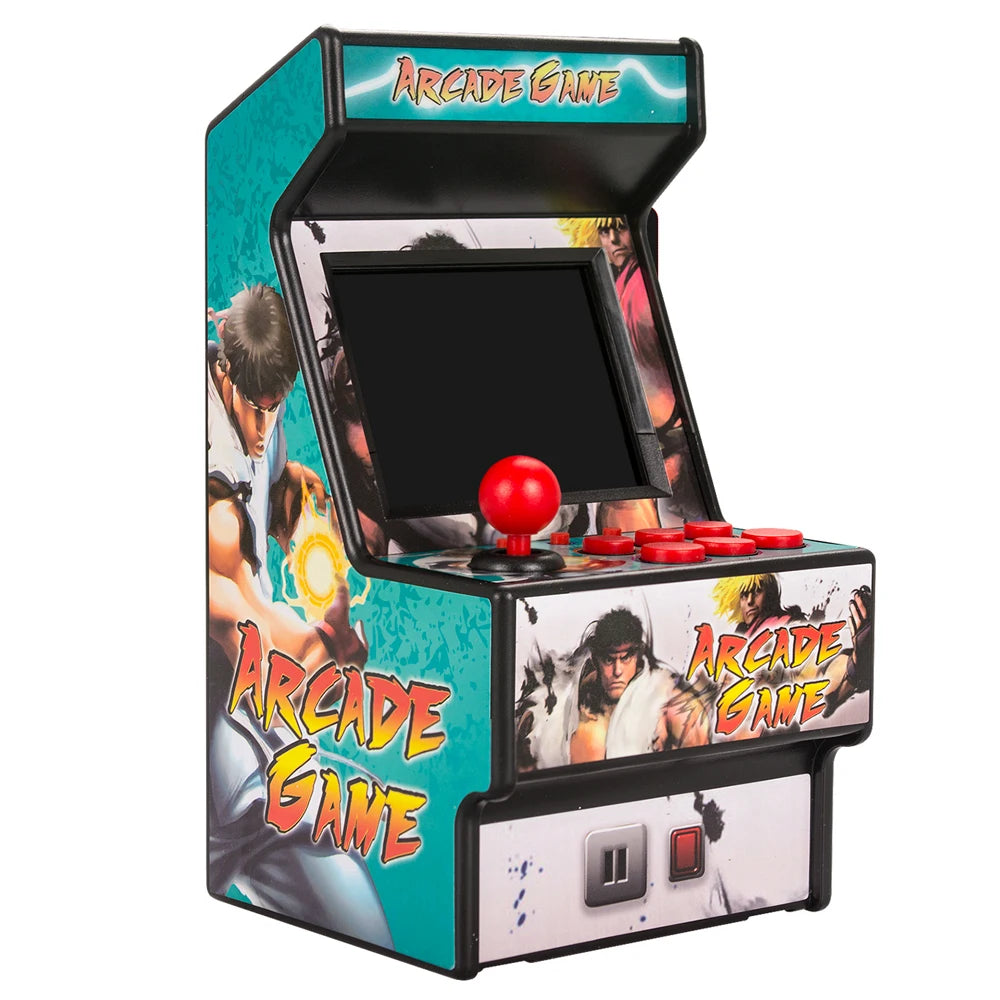Mini consola de juegos portátil Arcade, pantalla de 2,8 pulgadas integrada en 156 juegos Retro, consola de videojuegos portátil de 16 bits para salida AV Sega