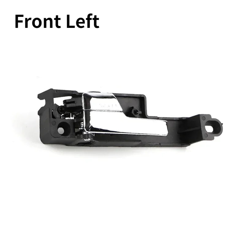 Manija de puerta Interior cromada para Ford Fusion 2006-2012 para Mercury Milan 2006-11 Lincoln MKZ 2007-12 Lincoln Zephyr 2006-09 LHD