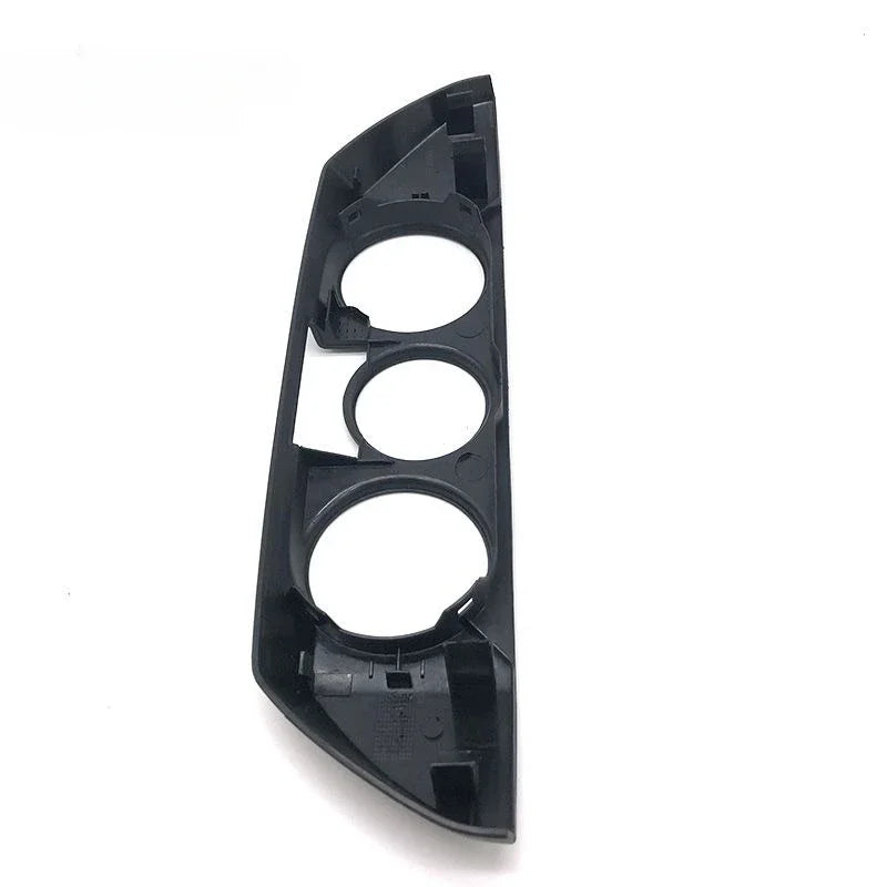Tapa de cubierta embellecedora de Panel de Control de calentador de CA para salpicadero delantero de coche, color negro, compatible con Polo 9N 2002-2010 6Q 0820075 C 1QA