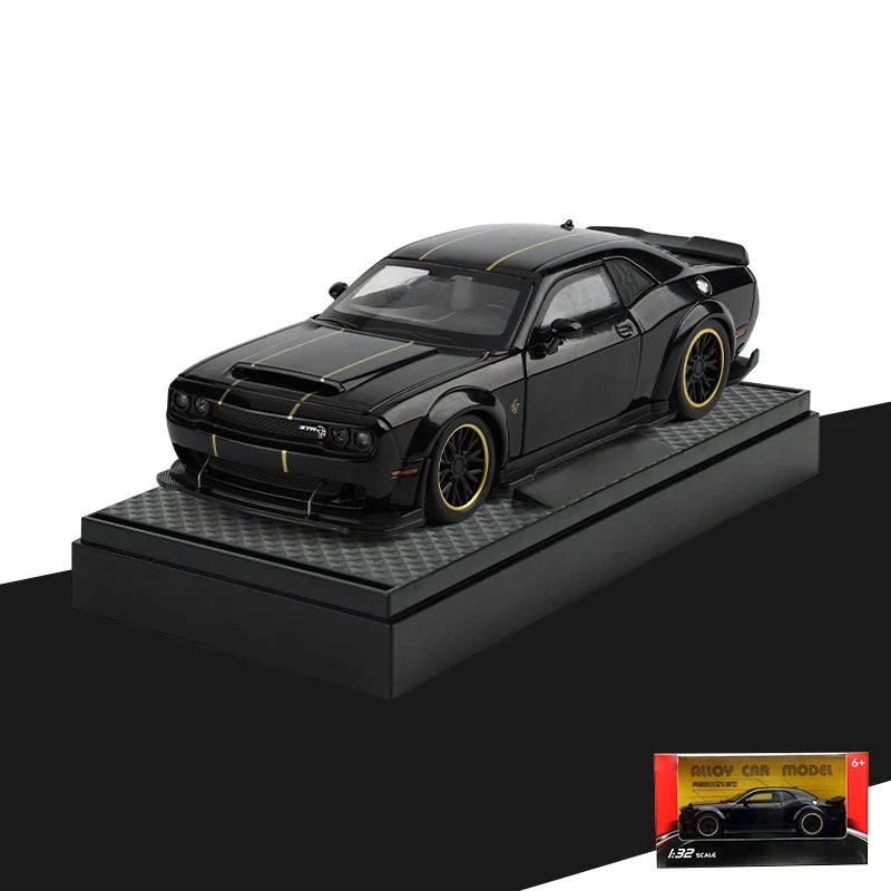 1:32 Dodge Challenger SRT Hellcat Redeye V8 de aleación de Metal a Diecast modelo de coche deportivo de Músculo americano colección de decoraciones de Hobby