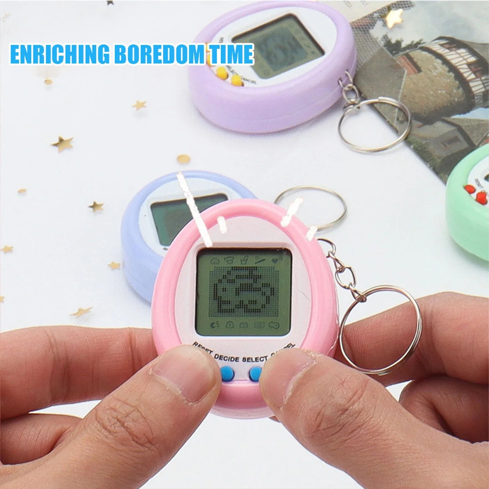 Tamagotchies-juguetes electrónicos para mascotas, nostálgicos de los 90, 49 mascotas en uno, ciber mascota Virtual, juguete divertido Tamagochi, 2018