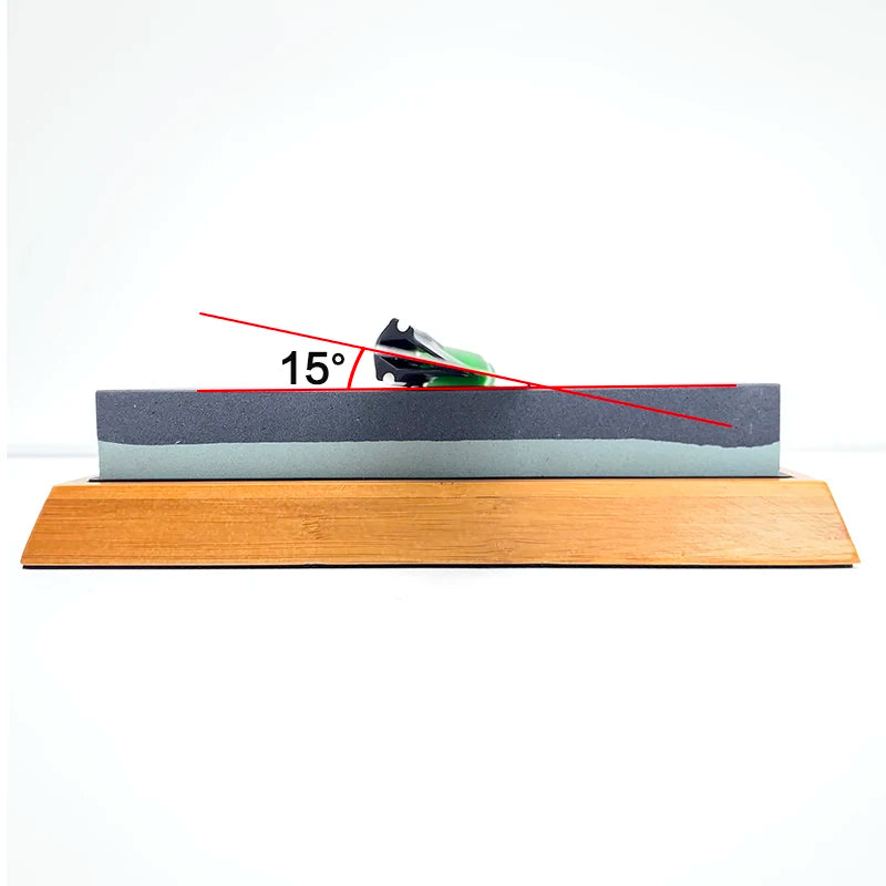 Afilador de cuchillos de 15 grados, guía angular, piedra de afilar, accesorios de ángulo fijo, herramientas profesionales, piedra de afilar, soporte para cuchillos de cocina