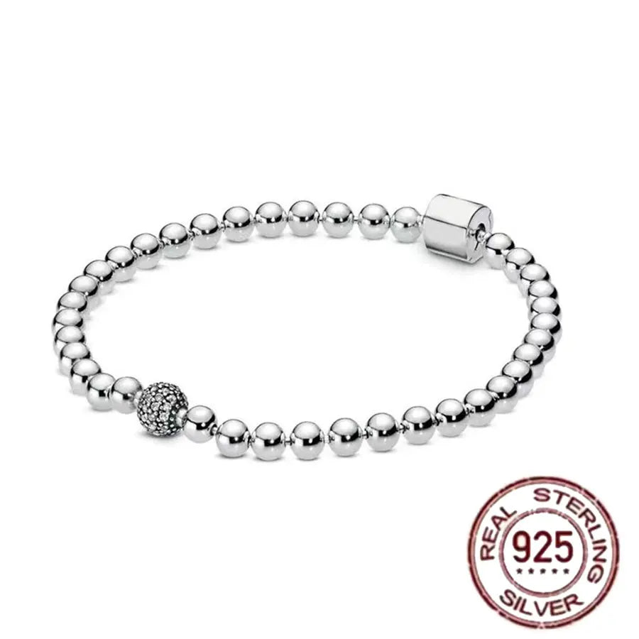 Pulsera de hueso de serpiente de Spider Man de plata de ley 100% S925, adecuada para pulsera Pandora, regalo de joyería de moda para mujer bi