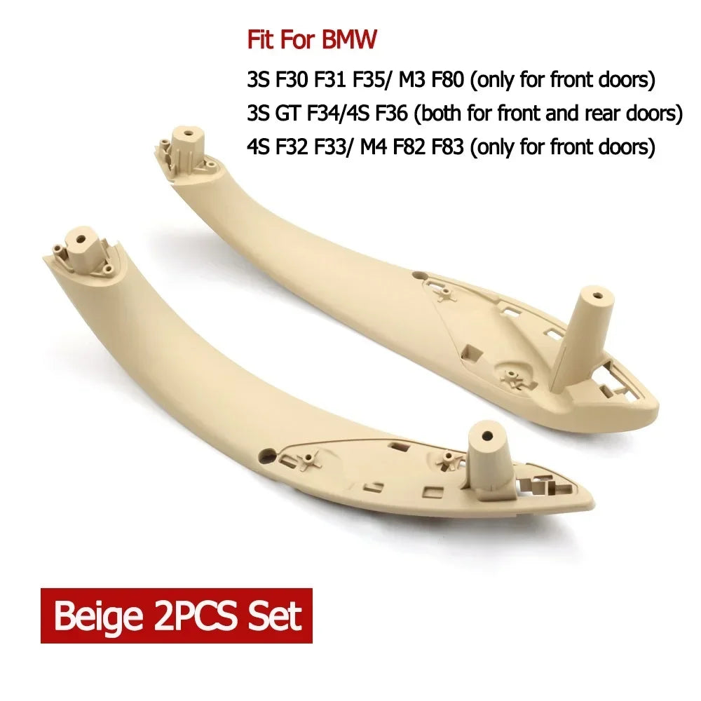 Para BMW Serie 3 F30 F80 F31 F32 F33 F34 F35 F36 2013-18 tirador de puerta Interior Panel interior con cubierta embellecedora accesorios de coche