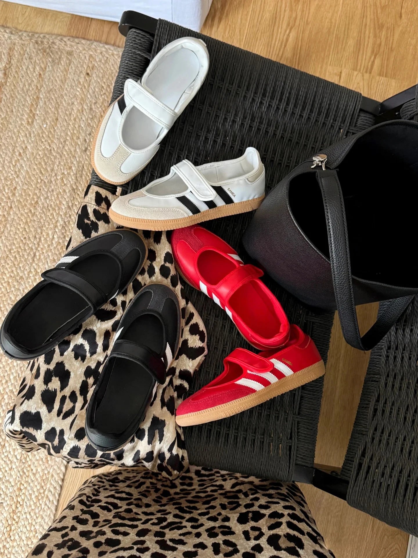 Zapatos Mary Jane cómodos y a la moda, mocasines informs sin cordones para mujer, calzado diario ro que combina con to...