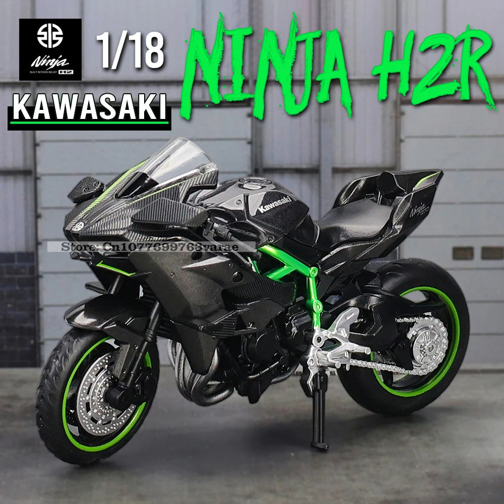 MSZ 1:18 Suzuki GSX-R1000 YAMAHA YZF-R1 motocicleta clásica modelo estático aleación fundición a presión coche juguete regalos