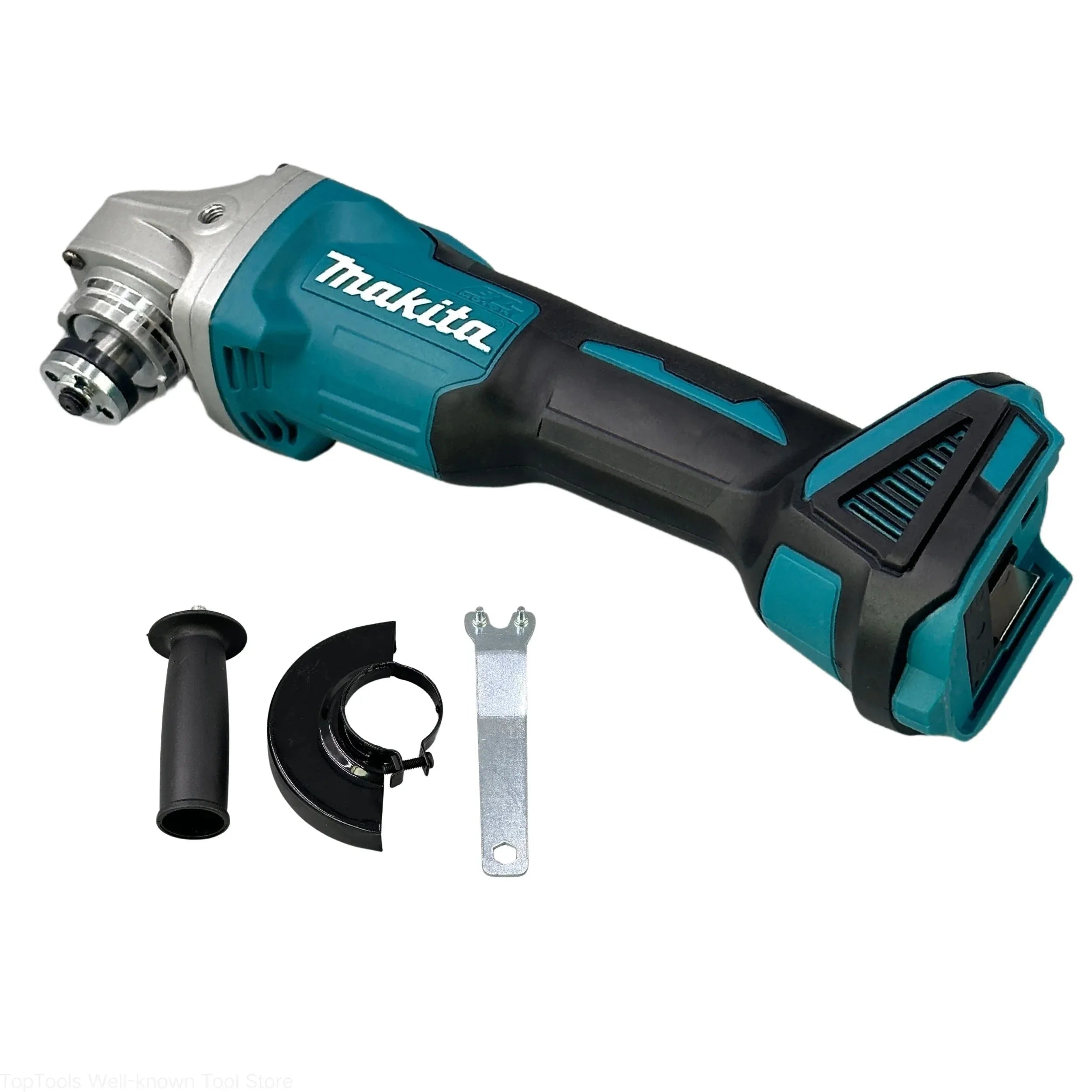 Amoladora angular eléctrica sin escobillas Makita, máquina cortadora recargable, pulidora de alta potencia de 18V para batería Makita