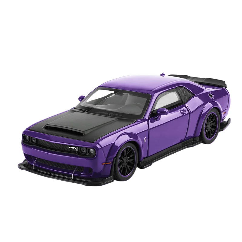 1:32 Dodge Challenger SRT Hellcat Redeye V8 de aleación de Metal a Diecast modelo de coche deportivo de Músculo americano colección de decoraciones de Hobby