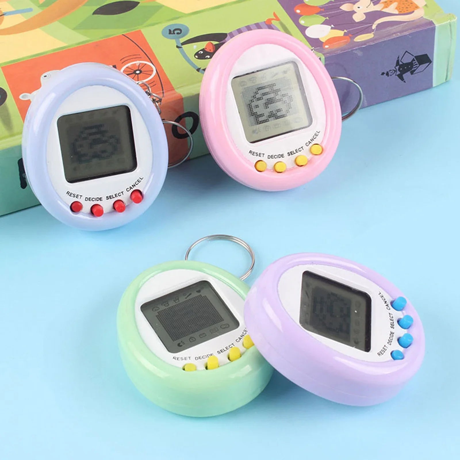 Tamagotchies-juguetes electrónicos para mascotas, nostálgicos de los 90, 49 mascotas en uno, ciber mascota Virtual, juguete divertido Tamagochi, 2018