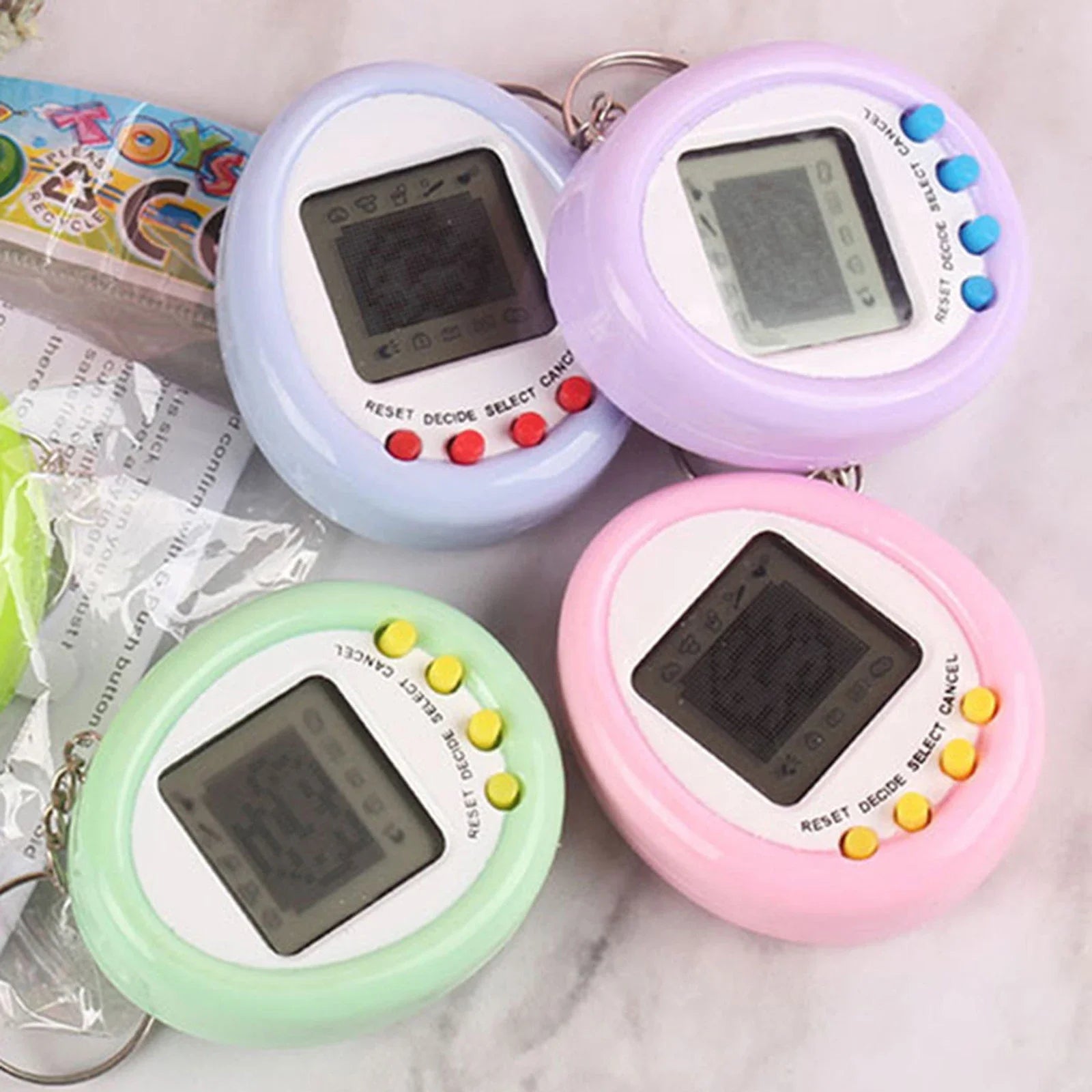 Tamagotchies-juguetes electrónicos para mascotas, nostálgicos de los 90, 49 mascotas en uno, ciber mascota Virtual, juguete divertido Tamagochi, 2018
