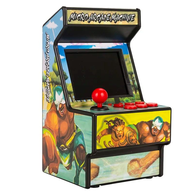 Mini consola de juegos portátil Arcade, pantalla de 2,8 pulgadas integrada en 156 juegos Retro, consola de videojuegos portátil de 16 bits para salida AV Sega