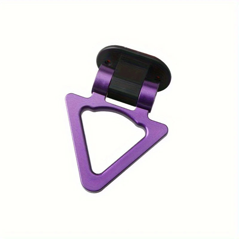 Gancho de remolque triangular para coche, gancho de remolque automático con personalidad, 1 ud.