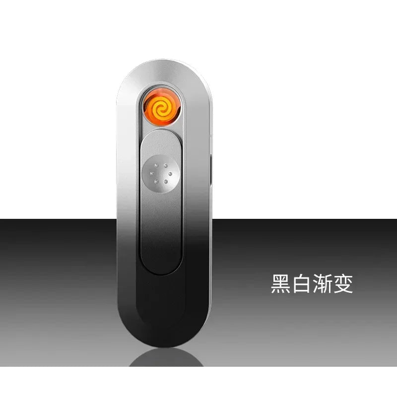 Mini encendedor de cigarrillos con carga USB de tungsteno a prueba de viento, silencioso en toda la red, los accesorios para cigarrillos más favorable