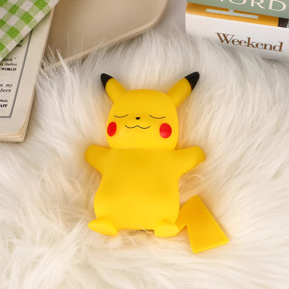 Luz de noche de Pokémon Pikachu, Luz suave de Anime, luz LED para cabecera de dormitorio, decoración de habitación, regalo de juguete para niños de Navidad