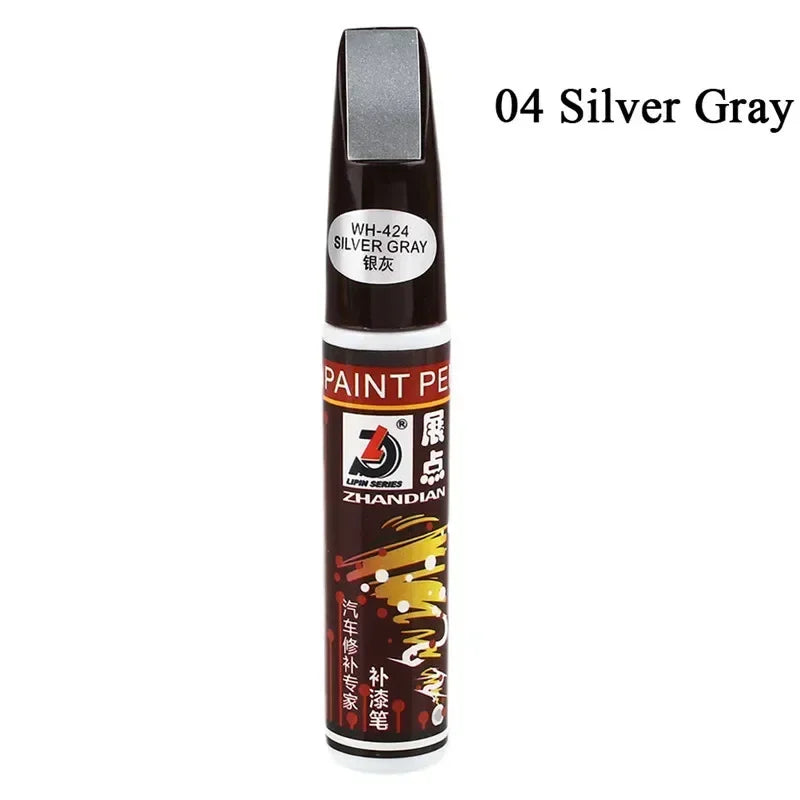 Pluma de pintura de coche, reparación de arañazos, líquido perla, blanco, plateado, gris, negro, selección especial multicolor, pluma de reparación de arañazos de pintura de coche