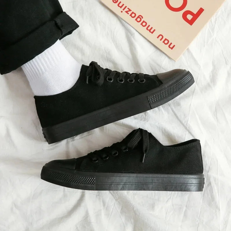 Zapatos de lona bajos, gran oferta de primavera de la temporada, zapatos de trabajo transpirables a la moda para hombres, zapatos ligeros para parejas de estudiantes Sli