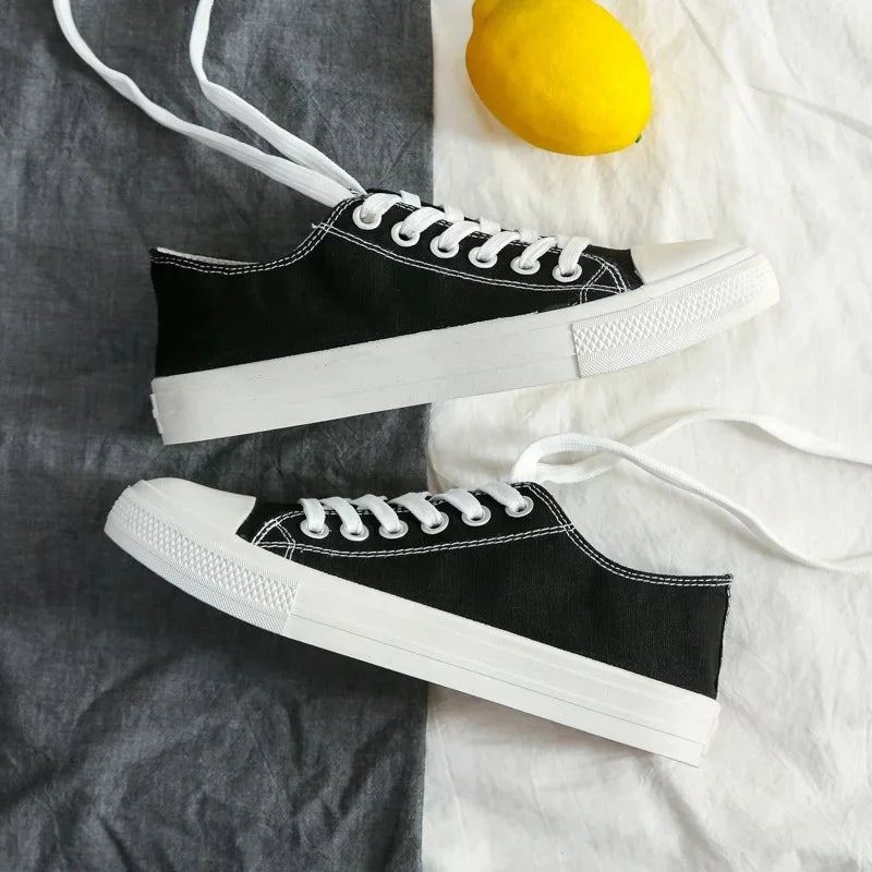 Zapatos de lona bajos, gran oferta de primavera de la temporada, zapatos de trabajo transpirables a la moda para hombres, zapatos ligeros para parejas de estudiantes Sli