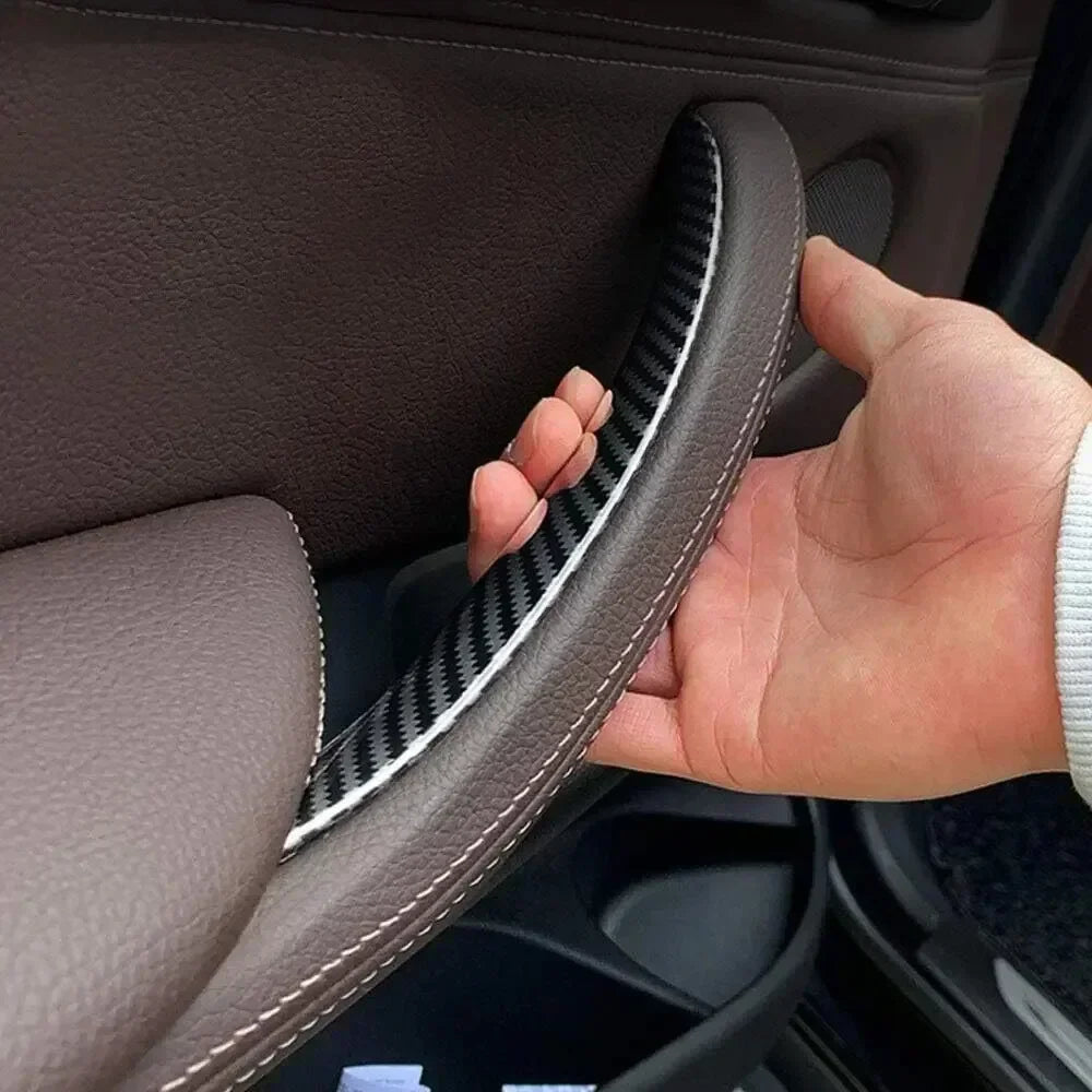 Manijas de puerta Interior de coche, cubierta protectora de ABS para BMW F30, F31, F32, F34, F36, F80, F82, 3, 4, serie 3GT