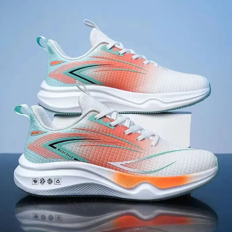 Nuevos zapatos para correr, Tenis masculinos de verano, nuevo prueba de Fitness, estudiantes de secundaria, zapatillas con amortiguación de rebote, zapatos para hombre