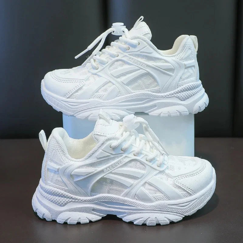 2022 nuevos zapatos versátiles para niños, zapatos deportivos transpirables para niños y niñas, zapatos de abuelo para mujeres de primavera y otoño, zapatos para estudiantes Sh
