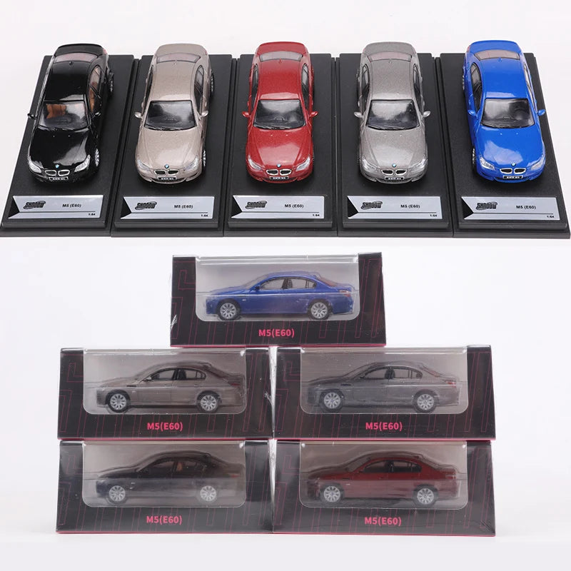 SHADOW 1:64 M5 E60 coche modelo de aleación para seis colores