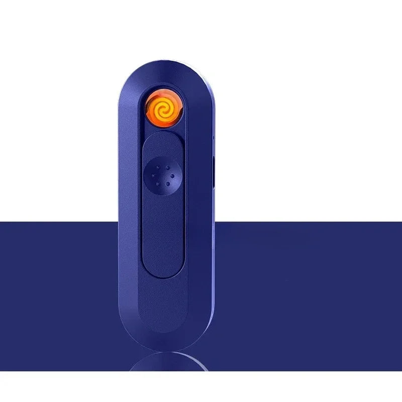 Mini encendedor de cigarrillos con carga USB de tungsteno a prueba de viento, silencioso en toda la red, los accesorios para cigarrillos más favorable