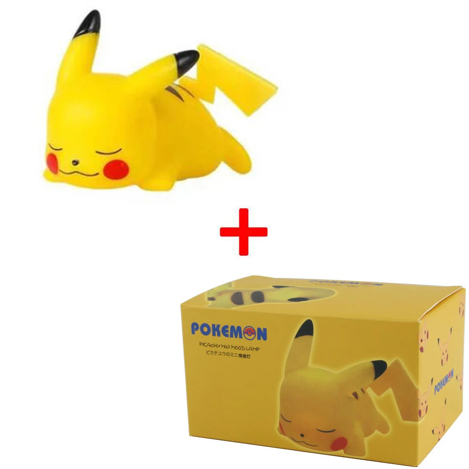 Luz de noche de Pokémon Pikachu, Luz suave de Anime, luz LED para cabecera de dormitorio, decoración de habitación, regalo de juguete para niños de Navidad