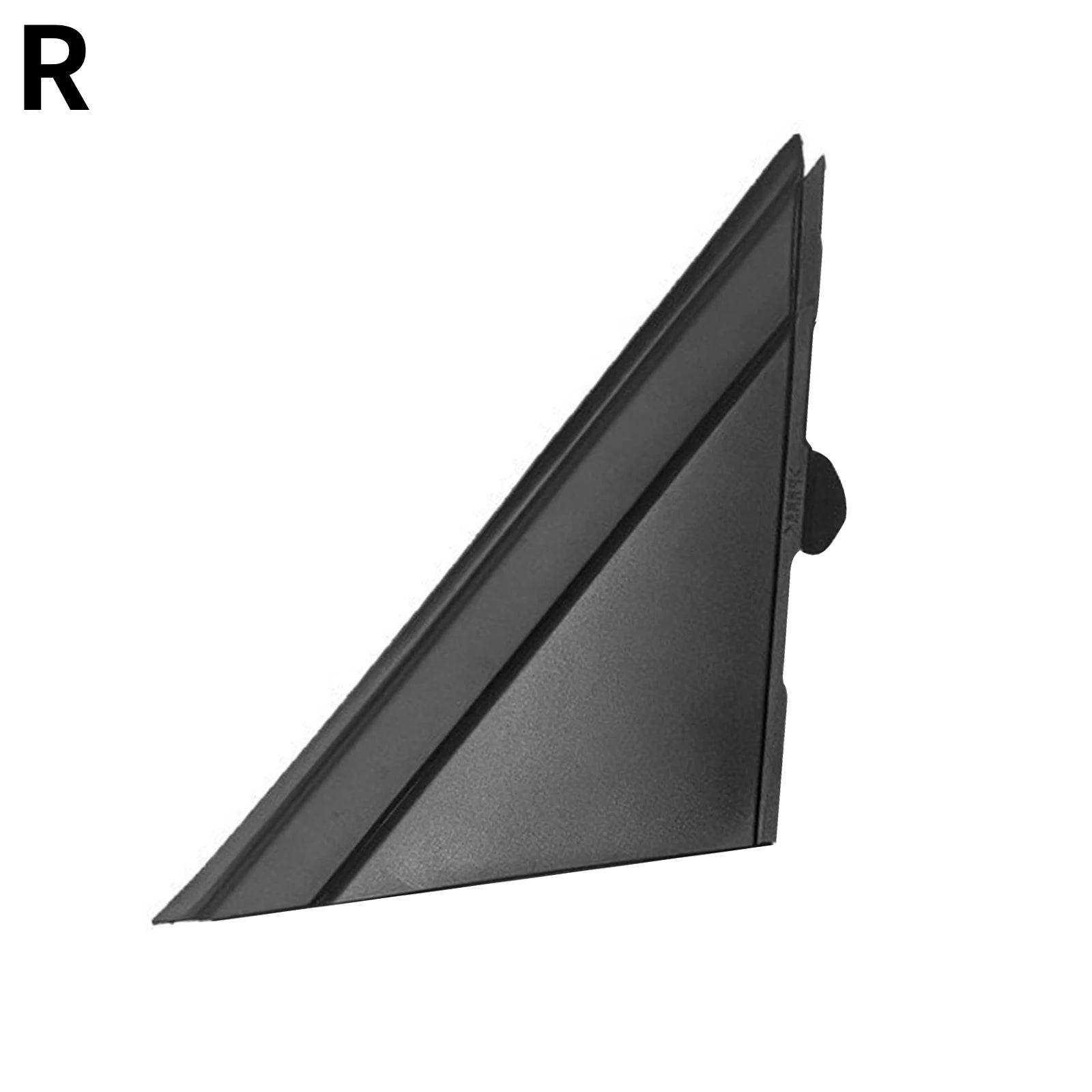 Cubierta de placa triangular de espejo de puerta moldeada para FIAT 500 2012-2019 cubierta de bandera ventana delantera triángulo de pilar A 1SH17KX7AA 1SH16KX7AA