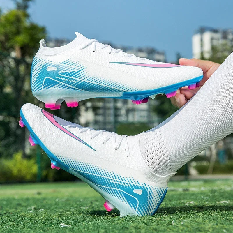 Botas de fútbol de entrenamiento profesional para hombre, zapatos de fútbol ultraligeros, Unisex, venta al por mayor, transpirables, envío directo, fútbol sala interior