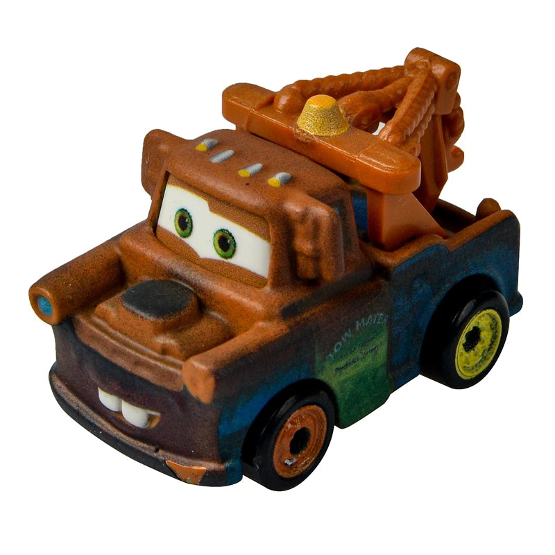 Mini coches originales de Disney Pixar, modelo de coche de juguete de Metal fundido a presión, relámpago McQueen Jackson Storm Curz, vehículos de juego, regalos para niños