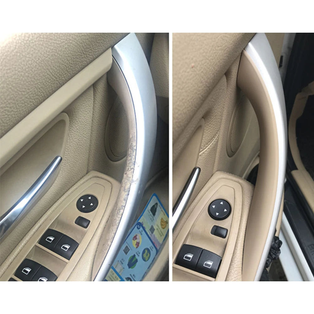 Manijas de puerta Interior de coche, cubierta protectora de ABS para BMW F30, F31, F32, F34, F36, F80, F82, 3, 4, serie 3GT