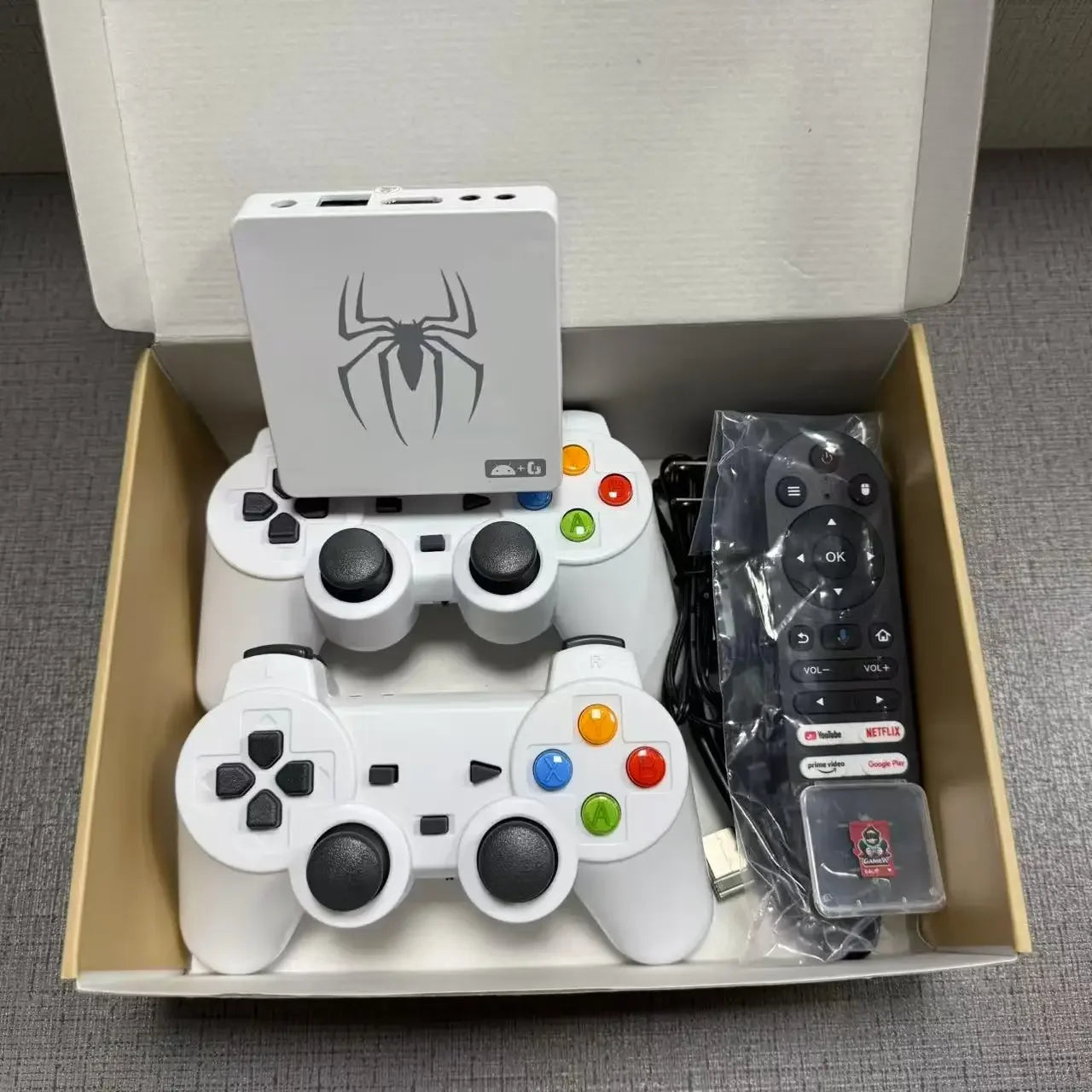 Caja de juegos de TV de sistema Dual G7, Control inalámbrico 3D 8K, red 5G, más de 20000 juegos Arcade clásicos, consola de 64GB para entretenimiento en el hogar