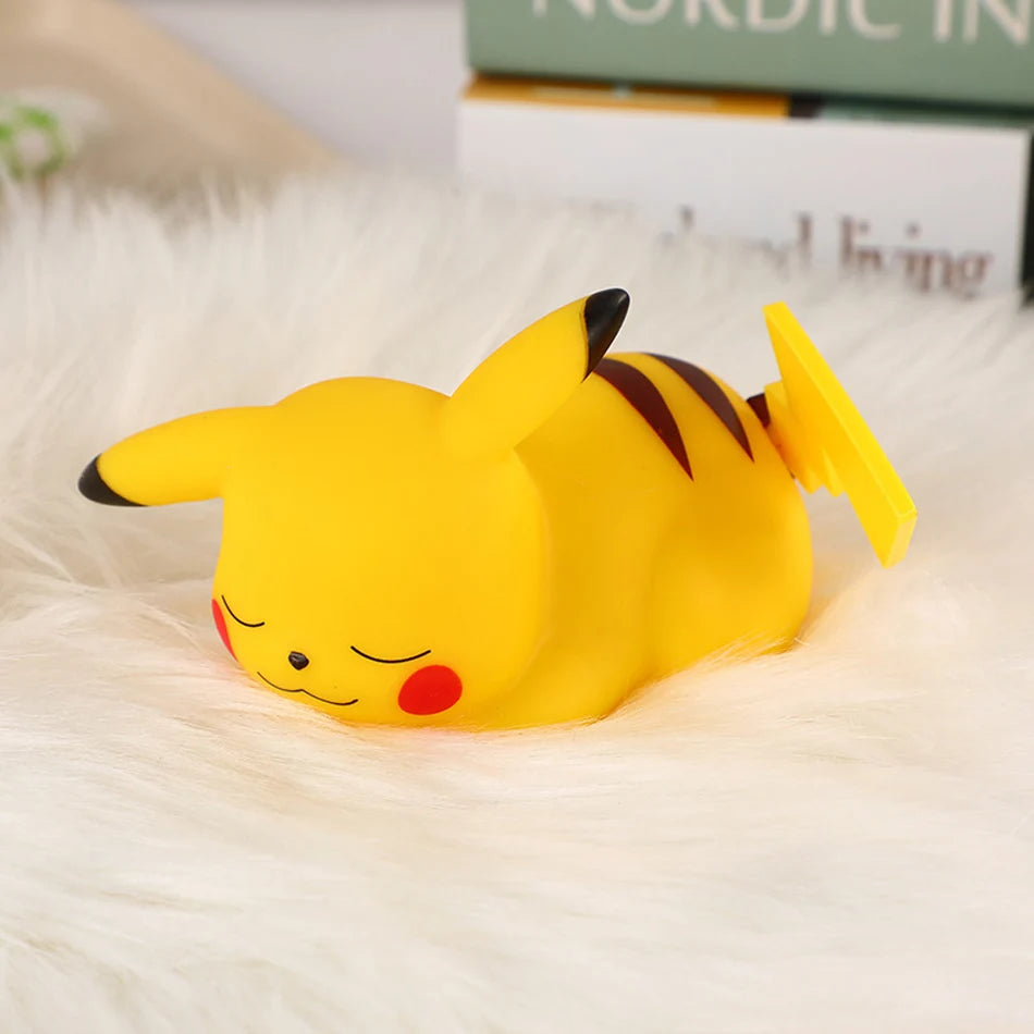 Luz de noche de Pokémon Pikachu, Luz suave de Anime, luz LED para cabecera de dormitorio, decoración de habitación, regalo de juguete para niños de Navidad