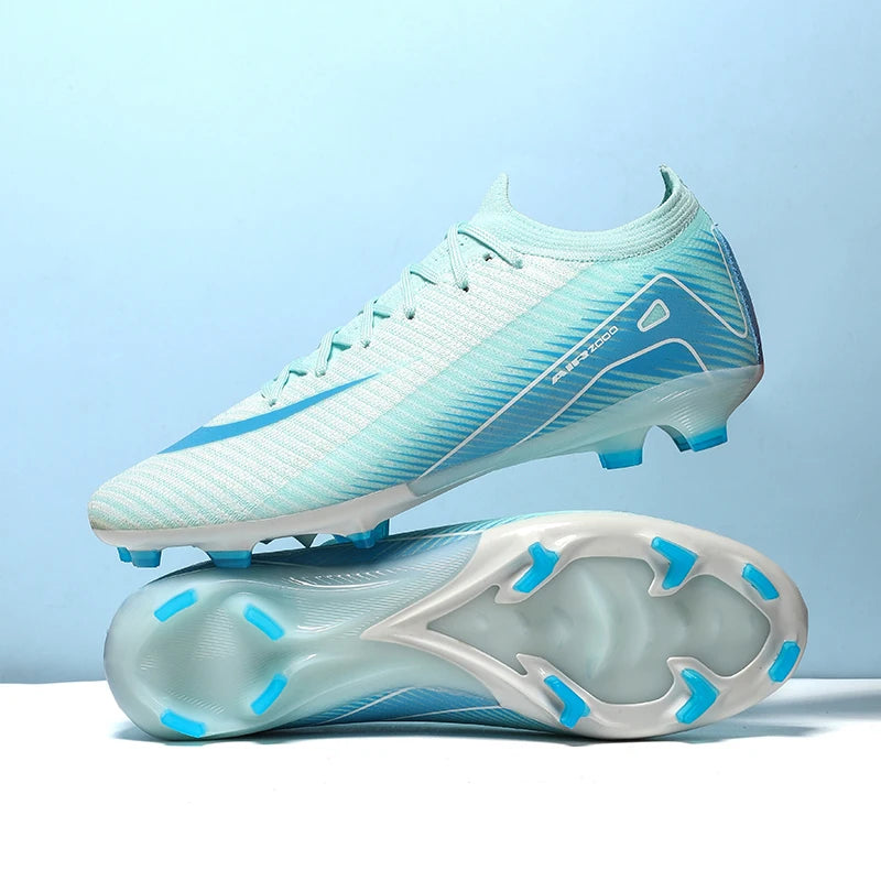 Botas de fútbol de entrenamiento profesional para hombre, zapatos de fútbol ultraligeros, Unisex, venta al por mayor, transpirables, envío directo, fútbol sala interior
