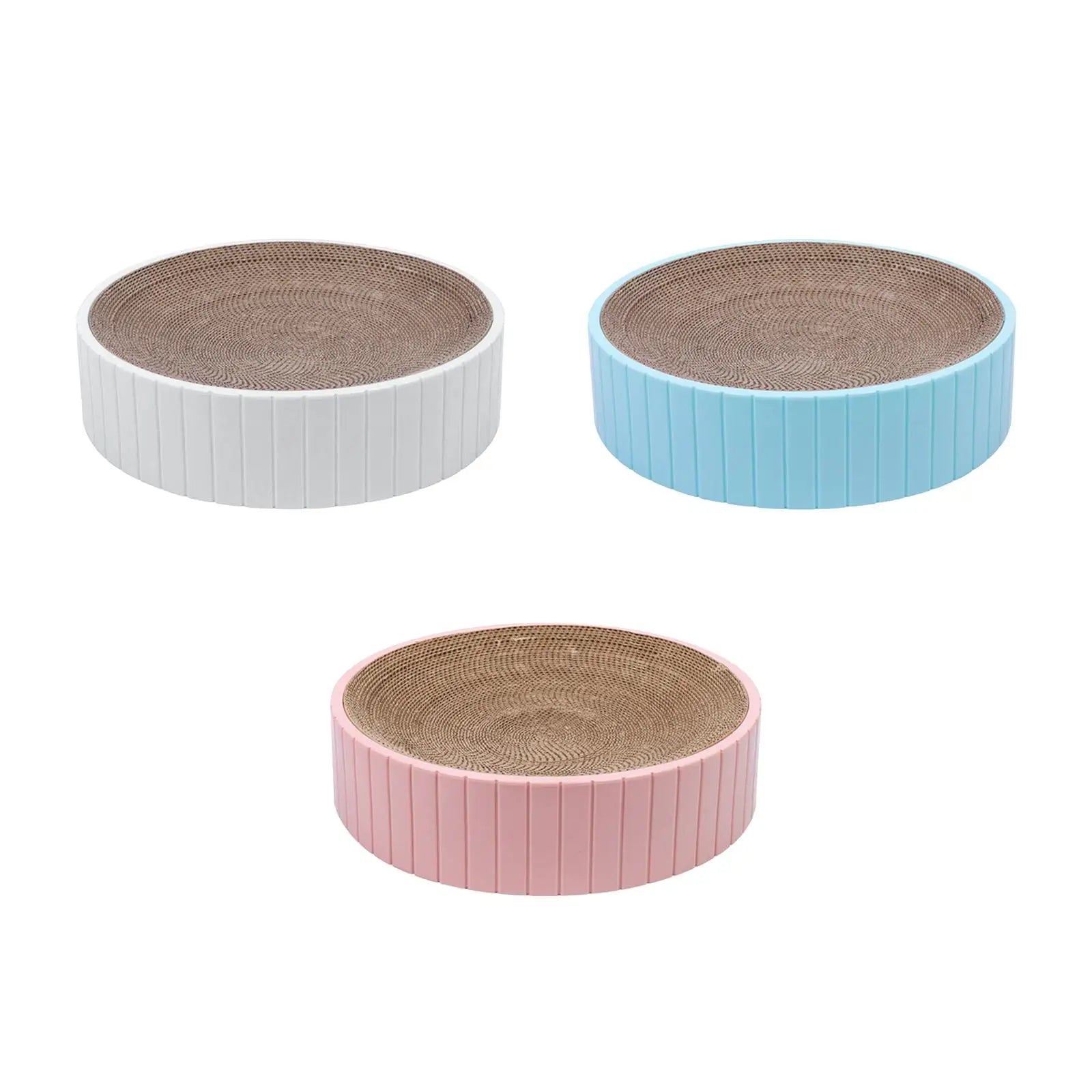 Cama rascador redonda para gatos, sofá de 12,20 pulgadas x 12,20 pulgadas x 2,36 pulgadas para suministros para mascotas