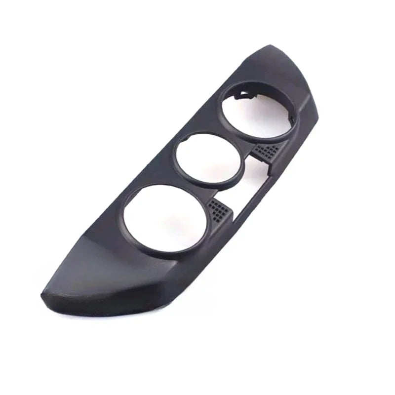 Tapa de cubierta embellecedora de Panel de Control de calentador de CA para salpicadero delantero de coche, color negro, compatible con Polo 9N 2002-2010 6Q 0820075 C 1QA