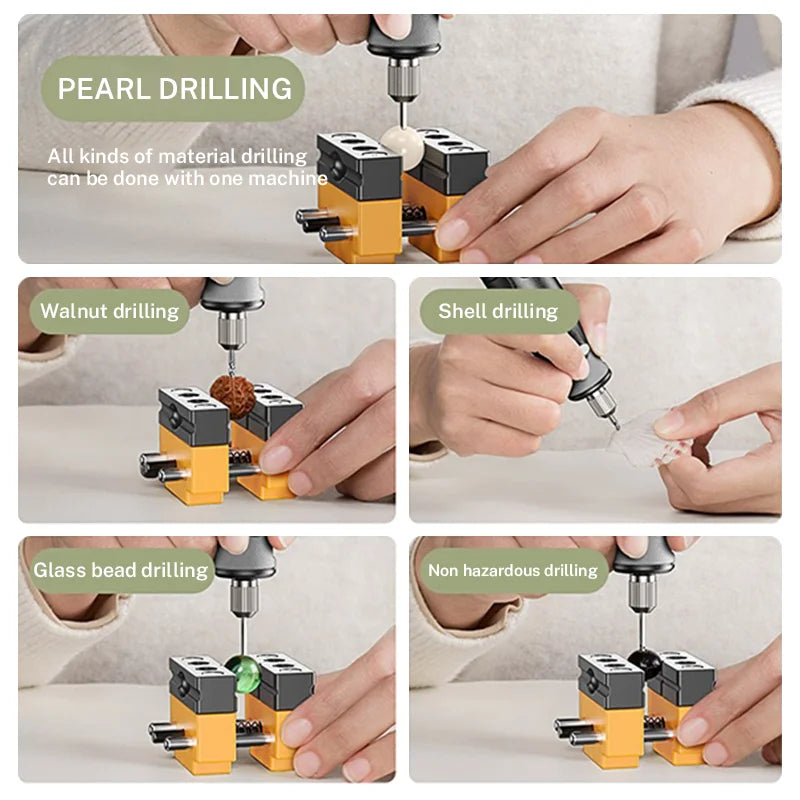 Herramienta de taladro de mano Zten, Mini taladro eléctrico inalámbrico, máquina pulidora recargable, herramienta de tallado de taladro de perforación de carpintería