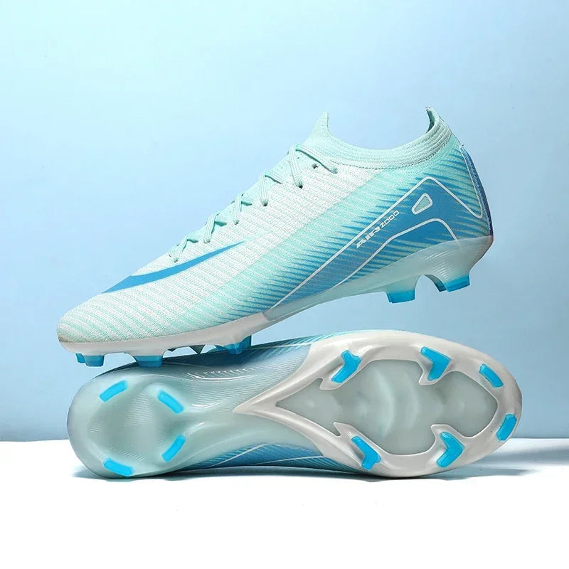 Botas de fútbol de entrenamiento profesional para hombre, zapatos de fútbol ultraligeros, Unisex, venta al por mayor, transpirables, envío directo, fútbol sala interior
