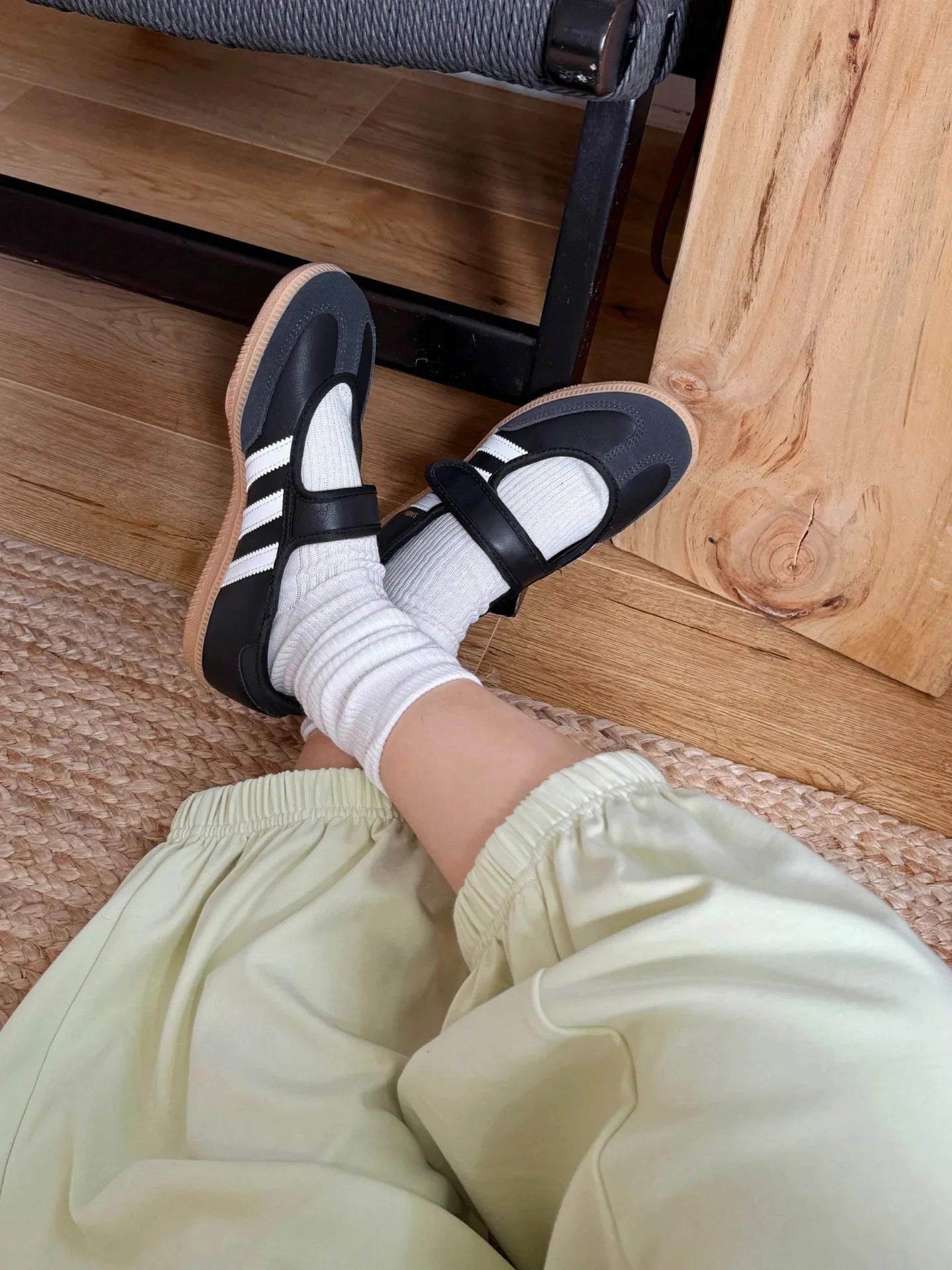 Zapatos Mary Jane cómodos y a la moda, mocasines informs sin cordones para mujer, calzado diario ro que combina con to...