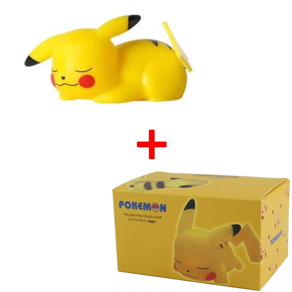 Luz de noche de Pokémon Pikachu, Luz suave de Anime, luz LED para cabecera de dormitorio, decoración de habitación, regalo de juguete para niños de Navidad