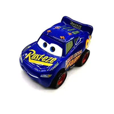 Mini coches originales de Disney Pixar, modelo de coche de juguete de Metal fundido a presión, relámpago McQueen Jackson Storm Curz, vehículos de juego, regalos para niños