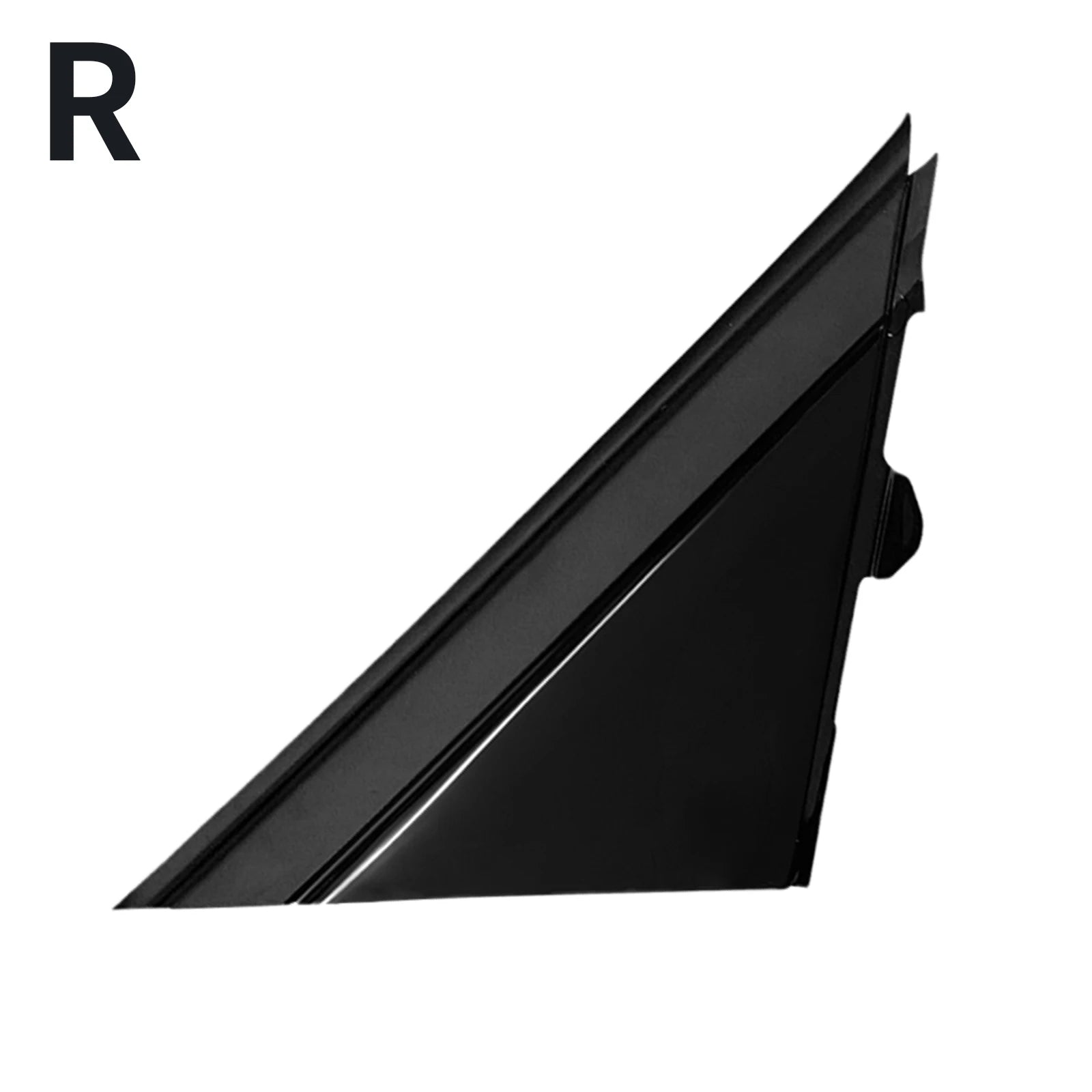 Cubierta de placa triangular de espejo de puerta moldeada para FIAT 500 2012-2019 cubierta de bandera ventana delantera triángulo de pilar A 1SH17KX7AA 1SH16KX7AA