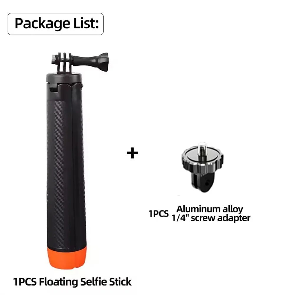 BSLIUFANG-palo de flotabilidad subacuática, trípode extensible para selfie, adecuado para GoPro Insta360 DJI OSMO, accesorios para cámaras deportivas