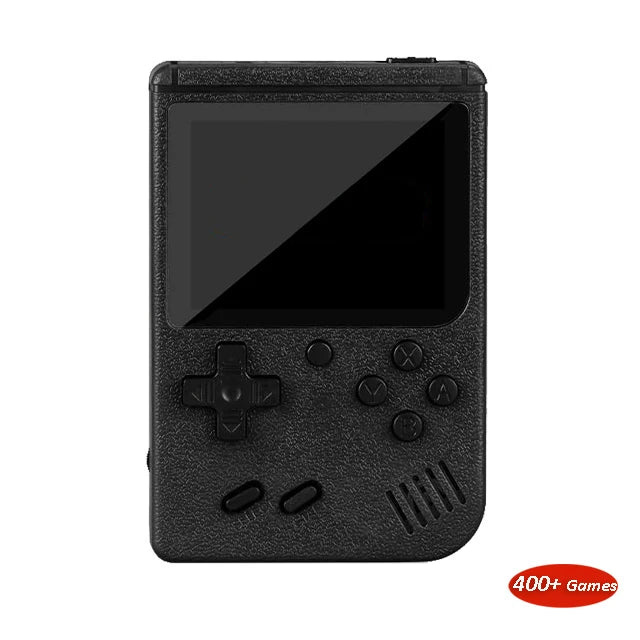 Consola de juegos portátil 500 juegos clásicos LCD portátil Retro Video Mini consola de juegos recargable gran regalo para niños y adultos