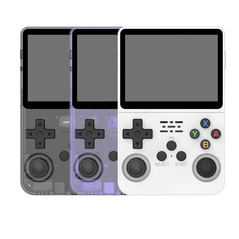 Consola de videojuegos portátil Retro R36S, pantalla IPS de 3,5 pulgadas, 128GB, reproductor de bolsillo portátil precargado con sistema Linux